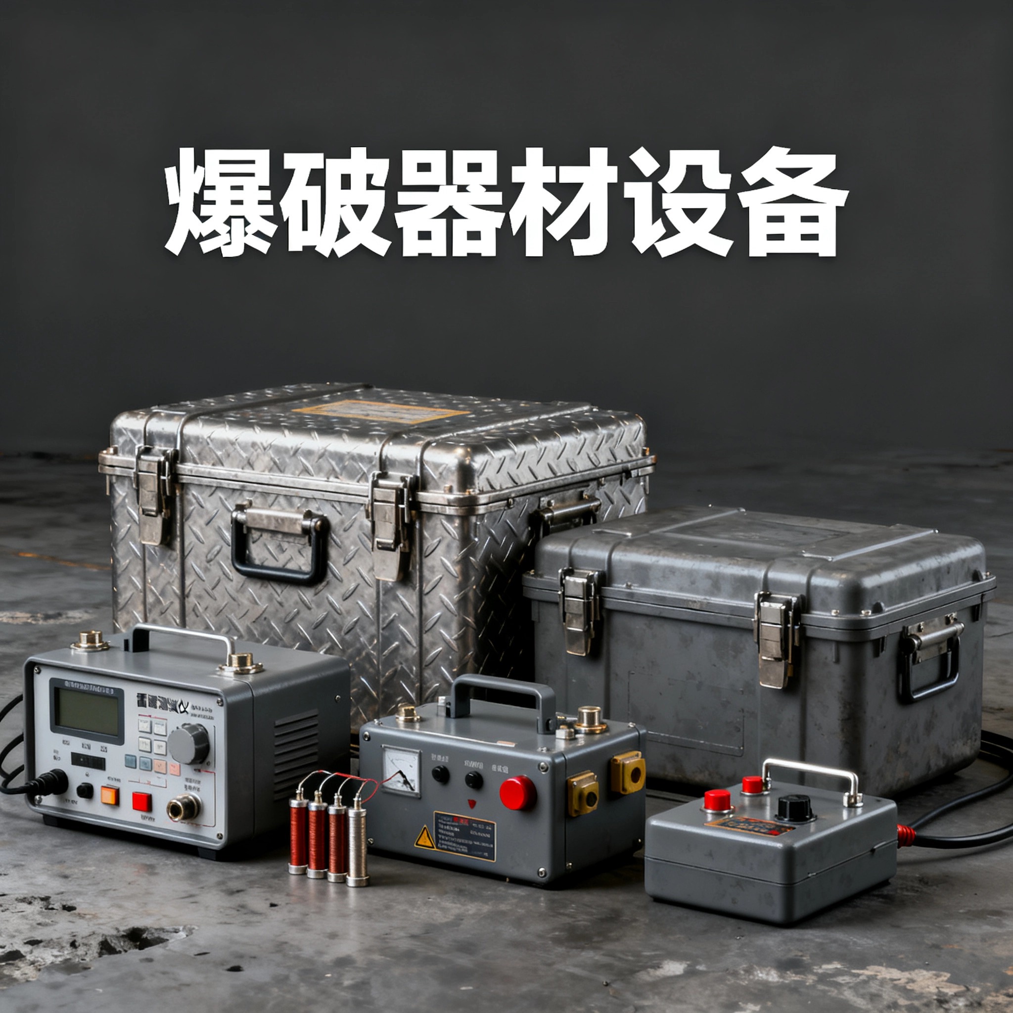 虎门港管委会爆破工程师的“兵器库”:常用器材一册通